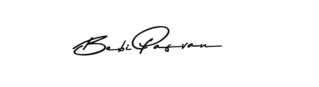 Also You can easily find your signature by using the search form. We will create Bebi Pasvan name handwritten signature images for you free of cost using Asem Kandis PERSONAL USE sign style. Bebi Pasvan signature style 9 images and pictures png