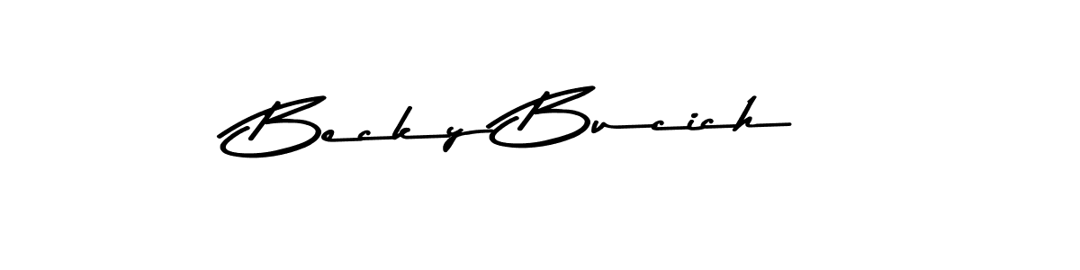 This is the best signature style for the Becky Bucich name. Also you like these signature font (Asem Kandis PERSONAL USE). Mix name signature. Becky Bucich signature style 9 images and pictures png