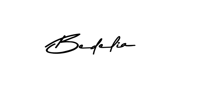 How to make Bedelia signature? Asem Kandis PERSONAL USE is a professional autograph style. Create handwritten signature for Bedelia name. Bedelia signature style 9 images and pictures png