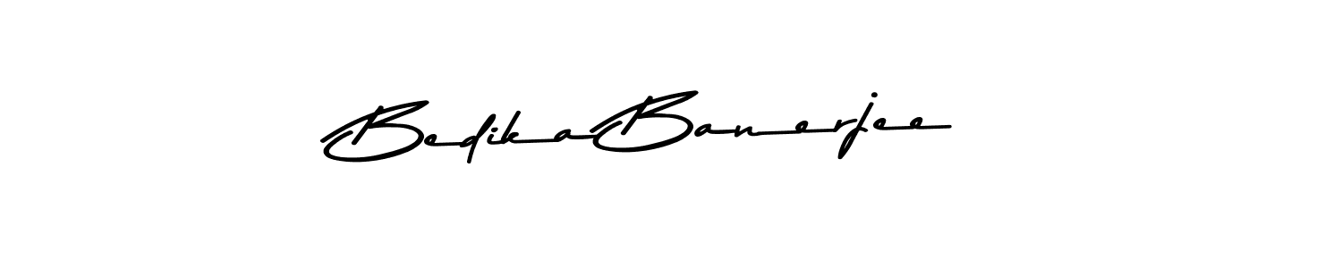 How to make Bedika Banerjee signature? Asem Kandis PERSONAL USE is a professional autograph style. Create handwritten signature for Bedika Banerjee name. Bedika Banerjee signature style 9 images and pictures png
