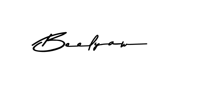 You should practise on your own different ways (Asem Kandis PERSONAL USE) to write your name (Beelyaw) in signature. don't let someone else do it for you. Beelyaw signature style 9 images and pictures png