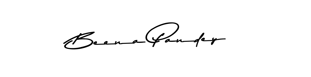 Use a signature maker to create a handwritten signature online. With this signature software, you can design (Asem Kandis PERSONAL USE) your own signature for name Beena Pandey. Beena Pandey signature style 9 images and pictures png