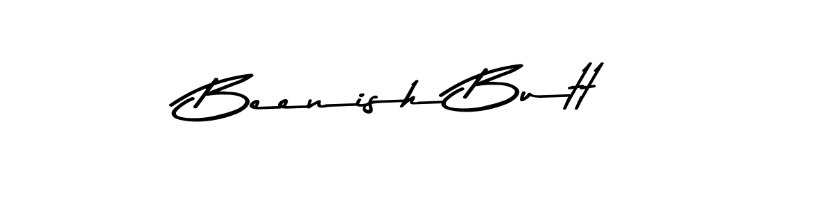 Use a signature maker to create a handwritten signature online. With this signature software, you can design (Asem Kandis PERSONAL USE) your own signature for name Beenish Butt. Beenish Butt signature style 9 images and pictures png