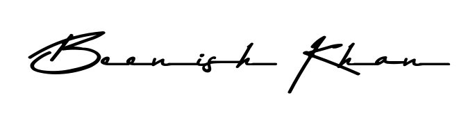 Looking for an artistic signature for Beenish Khan? The Asem Kandis PERSONAL USE calligraphy style gives a sophisticated flow suitable for business cards and emails. Beenish Khan signature style 9 images and pictures png
