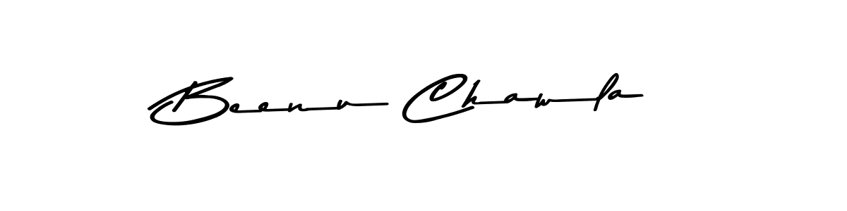 Use a signature maker to create a handwritten signature online. With this signature software, you can design (Asem Kandis PERSONAL USE) your own signature for name Beenu Chawla. Beenu Chawla signature style 9 images and pictures png