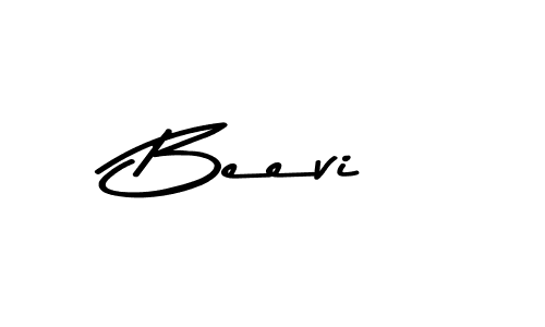 Create a beautiful signature design for name Beevi. With this signature (Asem Kandis PERSONAL USE) fonts, you can make a handwritten signature for free. Beevi signature style 9 images and pictures png