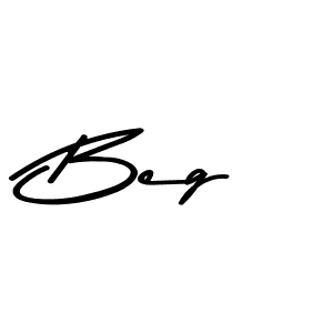 How to make Beg name signature. Use Asem Kandis PERSONAL USE style for creating short signs online. This is the latest handwritten sign. Beg signature style 9 images and pictures png