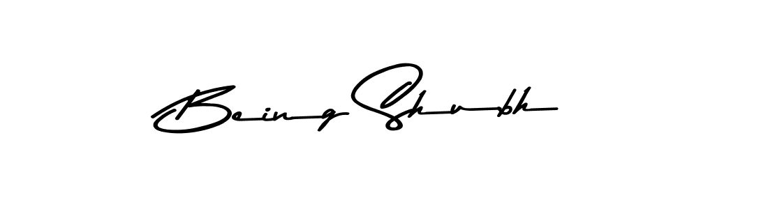 Design your own signature with our free online signature maker. With this signature software, you can create a handwritten (Asem Kandis PERSONAL USE) signature for name Being Shubh. Being Shubh signature style 9 images and pictures png