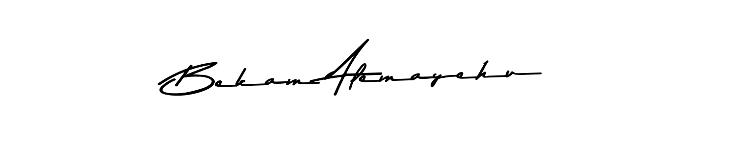 You can use this online signature creator to create a handwritten signature for the name Bekam Alemayehu. This is the best online autograph maker. Bekam Alemayehu signature style 9 images and pictures png