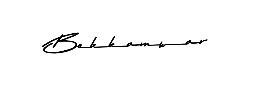 You should practise on your own different ways (Asem Kandis PERSONAL USE) to write your name (Bekkamwar) in signature. don't let someone else do it for you. Bekkamwar signature style 9 images and pictures png