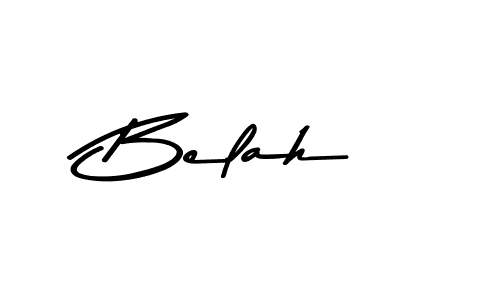 How to make Belah signature? Asem Kandis PERSONAL USE is a professional autograph style. Create handwritten signature for Belah name. Belah signature style 9 images and pictures png