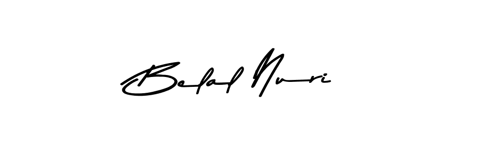Use a signature maker to create a handwritten signature online. With this signature software, you can design (Asem Kandis PERSONAL USE) your own signature for name Belal Nuri. Belal Nuri signature style 9 images and pictures png