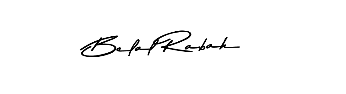 Also You can easily find your signature by using the search form. We will create Belal Rabah name handwritten signature images for you free of cost using Asem Kandis PERSONAL USE sign style. Belal Rabah signature style 9 images and pictures png