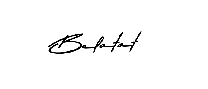 How to Draw Belatat signature style? Asem Kandis PERSONAL USE is a latest design signature styles for name Belatat. Belatat signature style 9 images and pictures png