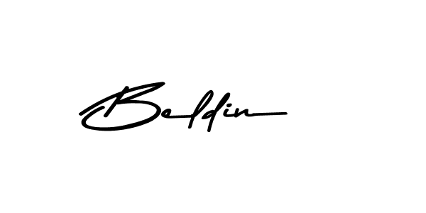Use a signature maker to create a handwritten signature online. With this signature software, you can design (Asem Kandis PERSONAL USE) your own signature for name Beldin. Beldin signature style 9 images and pictures png