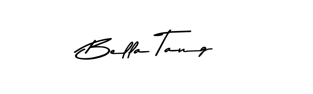 Make a beautiful signature design for name Bella Tang. With this signature (Asem Kandis PERSONAL USE) style, you can create a handwritten signature for free. Bella Tang signature style 9 images and pictures png