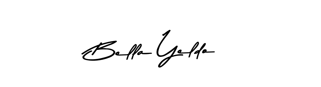 Similarly Asem Kandis PERSONAL USE is the best handwritten signature design. Signature creator online .You can use it as an online autograph creator for name Bella Yeldo. Bella Yeldo signature style 9 images and pictures png