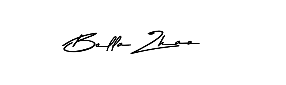 Design your own signature with our free online signature maker. With this signature software, you can create a handwritten (Asem Kandis PERSONAL USE) signature for name Bella Zhao. Bella Zhao signature style 9 images and pictures png