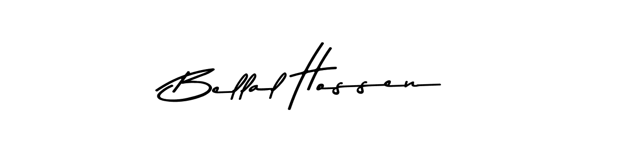 Bellal Hossen stylish signature style. Best Handwritten Sign (Asem Kandis PERSONAL USE) for my name. Handwritten Signature Collection Ideas for my name Bellal Hossen. Bellal Hossen signature style 9 images and pictures png