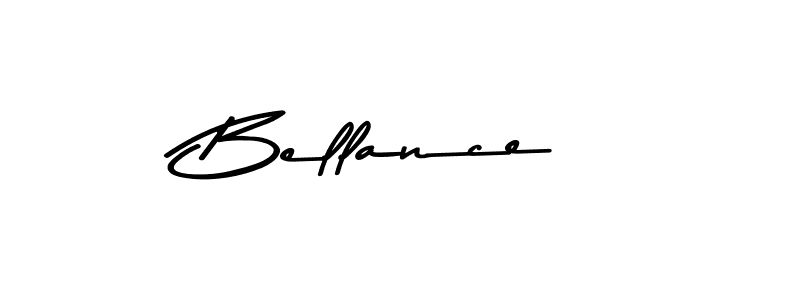 Design your own signature with our free online signature maker. With this signature software, you can create a handwritten (Asem Kandis PERSONAL USE) signature for name Bellance. Bellance signature style 9 images and pictures png