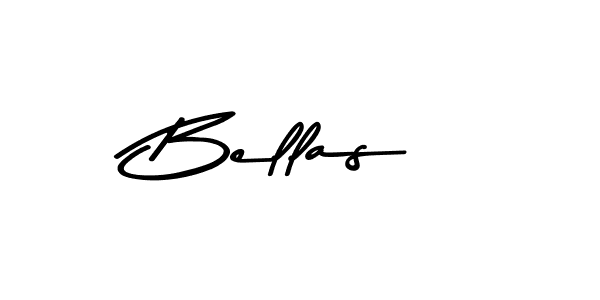 Design your own signature with our free online signature maker. With this signature software, you can create a handwritten (Asem Kandis PERSONAL USE) signature for name Bellas. Bellas signature style 9 images and pictures png