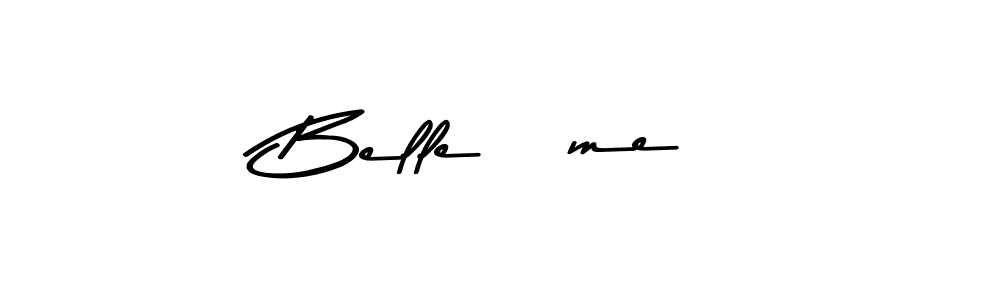 Make a beautiful signature design for name Belle âme. With this signature (Asem Kandis PERSONAL USE) style, you can create a handwritten signature for free. Belle âme signature style 9 images and pictures png