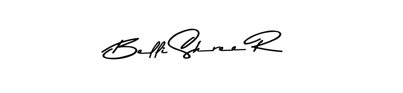 Similarly Asem Kandis PERSONAL USE is the best handwritten signature design. Signature creator online .You can use it as an online autograph creator for name Belli Shree R. Belli Shree R signature style 9 images and pictures png