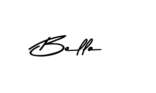 You should practise on your own different ways (Asem Kandis PERSONAL USE) to write your name (Bello) in signature. don't let someone else do it for you. Bello signature style 9 images and pictures png