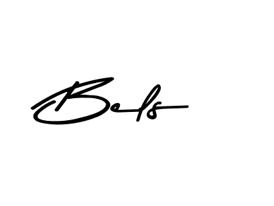 How to make Bels name signature. Use Asem Kandis PERSONAL USE style for creating short signs online. This is the latest handwritten sign. Bels signature style 9 images and pictures png