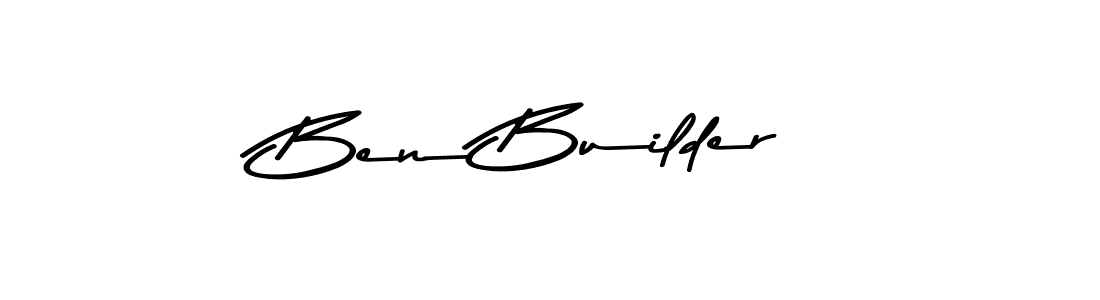 Use a signature maker to create a handwritten signature online. With this signature software, you can design (Asem Kandis PERSONAL USE) your own signature for name Ben Builder. Ben Builder signature style 9 images and pictures png