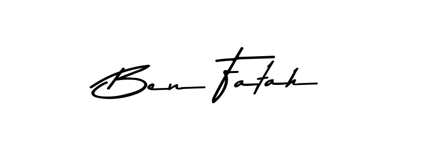 It looks lik you need a new signature style for name Ben Fatah. Design unique handwritten (Asem Kandis PERSONAL USE) signature with our free signature maker in just a few clicks. Ben Fatah signature style 9 images and pictures png