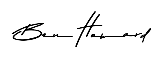 Get an exclusive digital autograph for Ben Howard. The Asem Kandis PERSONAL USE typeface captures the charm of real penmanship on paper. Ben Howard signature style 9 images and pictures png