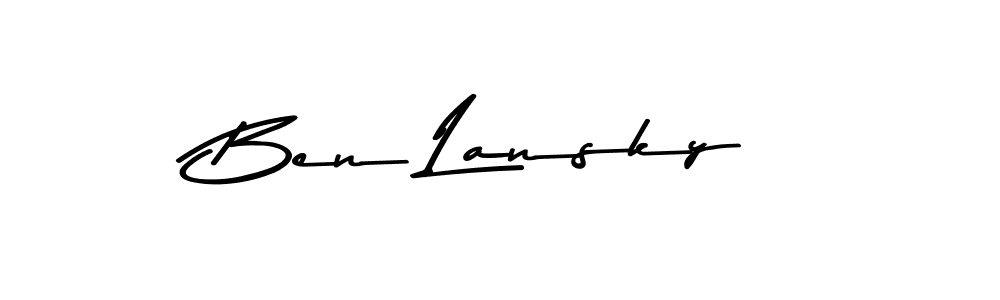 Also we have Ben Lansky name is the best signature style. Create professional handwritten signature collection using Asem Kandis PERSONAL USE autograph style. Ben Lansky signature style 9 images and pictures png