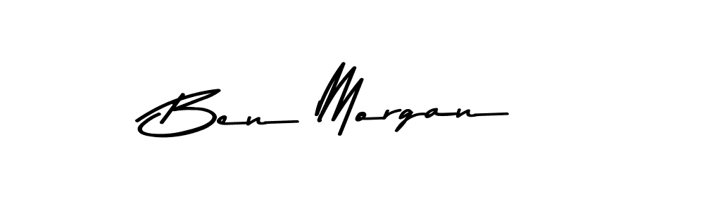 Use a signature maker to create a handwritten signature online. With this signature software, you can design (Asem Kandis PERSONAL USE) your own signature for name Ben Morgan. Ben Morgan signature style 9 images and pictures png