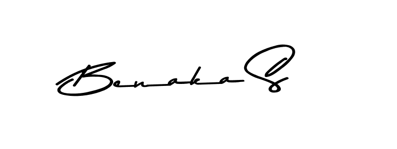 You should practise on your own different ways (Asem Kandis PERSONAL USE) to write your name (Benaka S) in signature. don't let someone else do it for you. Benaka S signature style 9 images and pictures png