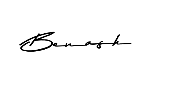 Benash stylish signature style. Best Handwritten Sign (Asem Kandis PERSONAL USE) for my name. Handwritten Signature Collection Ideas for my name Benash. Benash signature style 9 images and pictures png