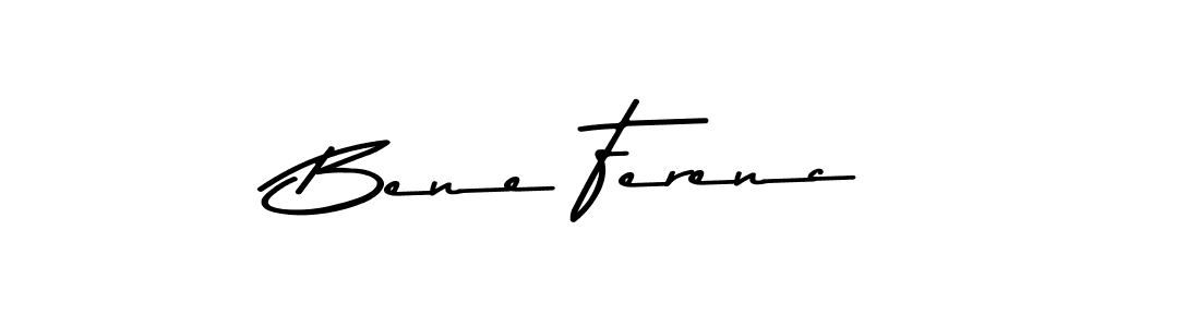 Make a beautiful signature design for name Bene Ferenc. With this signature (Asem Kandis PERSONAL USE) style, you can create a handwritten signature for free. Bene Ferenc signature style 9 images and pictures png