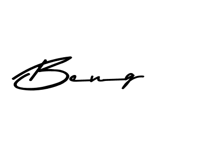 The best way (Asem Kandis PERSONAL USE) to make a short signature is to pick only two or three words in your name. The name Beng include a total of six letters. For converting this name. Beng signature style 9 images and pictures png