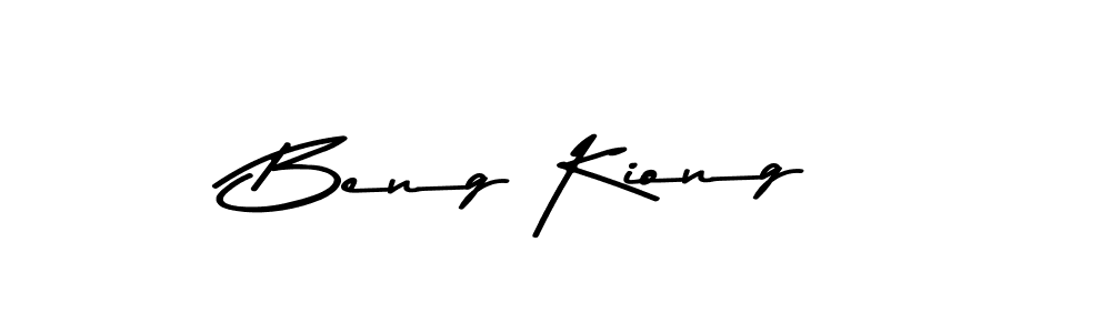 Beng Kiong stylish signature style. Best Handwritten Sign (Asem Kandis PERSONAL USE) for my name. Handwritten Signature Collection Ideas for my name Beng Kiong. Beng Kiong signature style 9 images and pictures png