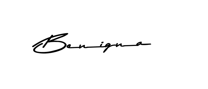 You should practise on your own different ways (Asem Kandis PERSONAL USE) to write your name (Benigna) in signature. don't let someone else do it for you. Benigna signature style 9 images and pictures png
