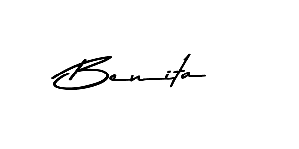 Benita stylish signature style. Best Handwritten Sign (Asem Kandis PERSONAL USE) for my name. Handwritten Signature Collection Ideas for my name Benita. Benita signature style 9 images and pictures png