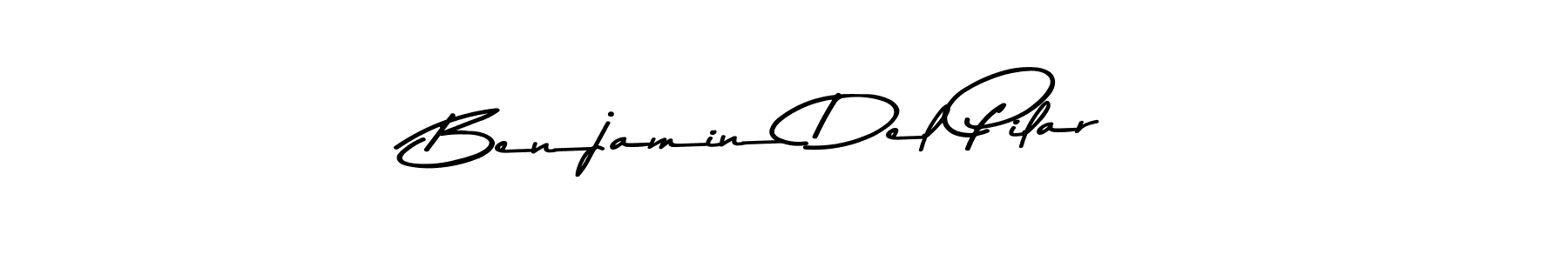 Benjamin Del Pilar stylish signature style. Best Handwritten Sign (Asem Kandis PERSONAL USE) for my name. Handwritten Signature Collection Ideas for my name Benjamin Del Pilar. Benjamin Del Pilar signature style 9 images and pictures png