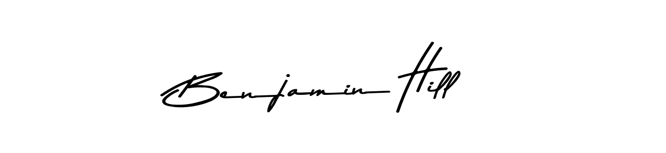 Create a beautiful signature design for name Benjamin Hill. With this signature (Asem Kandis PERSONAL USE) fonts, you can make a handwritten signature for free. Benjamin Hill signature style 9 images and pictures png