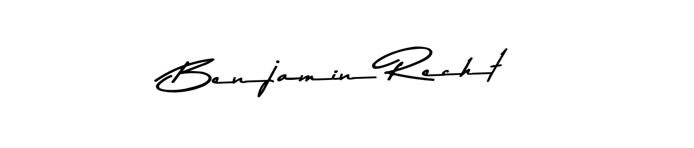 Design your own signature with our free online signature maker. With this signature software, you can create a handwritten (Asem Kandis PERSONAL USE) signature for name Benjamin Recht. Benjamin Recht signature style 9 images and pictures png