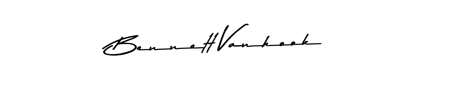 Design your own signature with our free online signature maker. With this signature software, you can create a handwritten (Asem Kandis PERSONAL USE) signature for name Bennett Vanhook. Bennett Vanhook signature style 9 images and pictures png