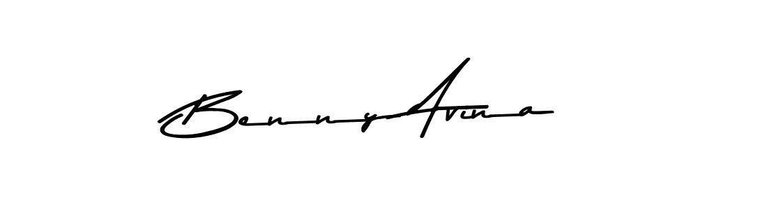 Use a signature maker to create a handwritten signature online. With this signature software, you can design (Asem Kandis PERSONAL USE) your own signature for name Benny Avina. Benny Avina signature style 9 images and pictures png