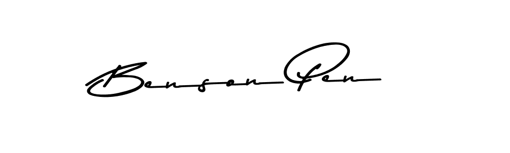 The best way (Asem Kandis PERSONAL USE) to make a short signature is to pick only two or three words in your name. The name Benson Pen include a total of six letters. For converting this name. Benson Pen signature style 9 images and pictures png