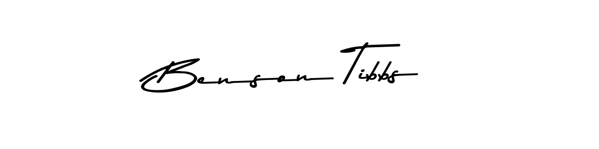 How to make Benson Tibbs signature? Asem Kandis PERSONAL USE is a professional autograph style. Create handwritten signature for Benson Tibbs name. Benson Tibbs signature style 9 images and pictures png