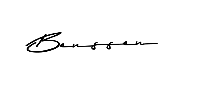 Also we have Benssen name is the best signature style. Create professional handwritten signature collection using Asem Kandis PERSONAL USE autograph style. Benssen signature style 9 images and pictures png