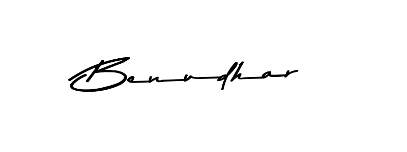Benudhar stylish signature style. Best Handwritten Sign (Asem Kandis PERSONAL USE) for my name. Handwritten Signature Collection Ideas for my name Benudhar. Benudhar signature style 9 images and pictures png